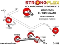 Front anti roll bar - outer bush SPORT