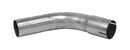 Bent exhaust tube 60° 1 3/4"  SS (44,5mm)
