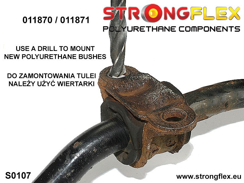 Front anti roll bar bush SPORT