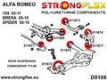 Rear trailing arm - front bush