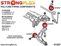 Front lower arm - rear bush SPORT