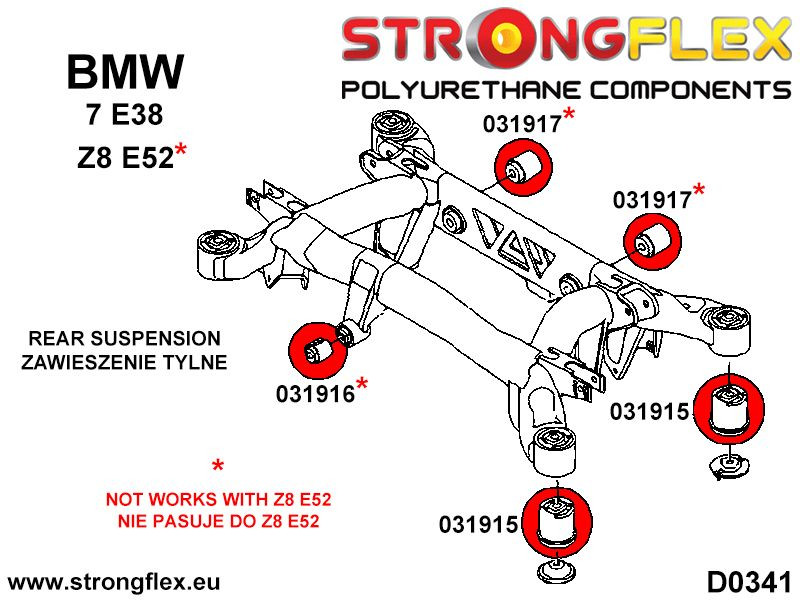 Rear subframe SPORT