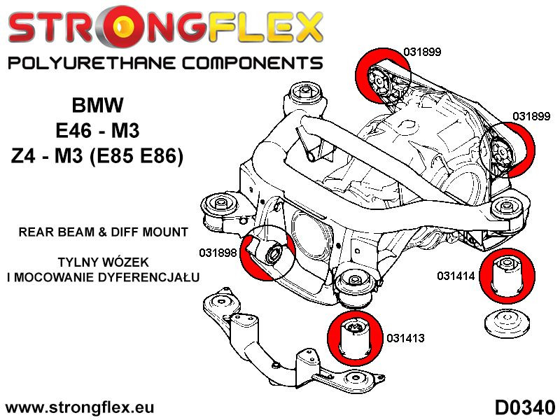Full suspension bush kit