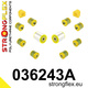Rear suspension bush kit SPORT