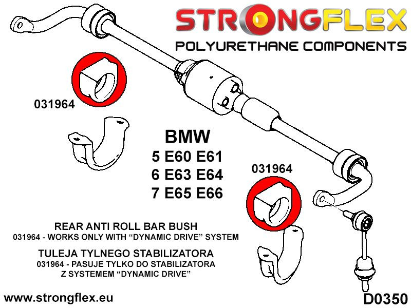 Anti roll bar bush SPORT