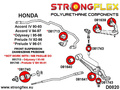 Suspension polyurethane bush kit