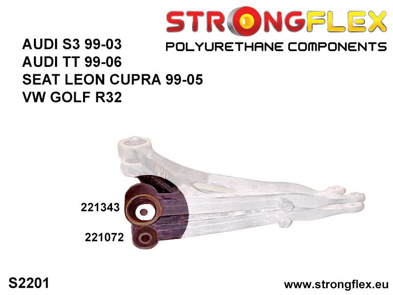 Full suspension bush kit SPORT