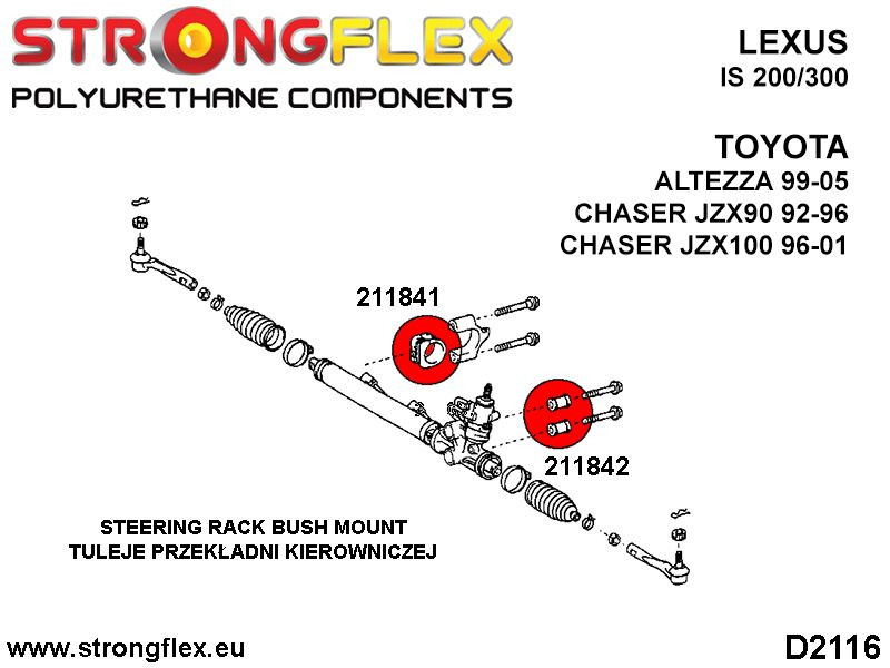 Full suspension bush kit SPORT