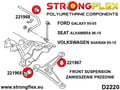 Front lower arm – rear bush