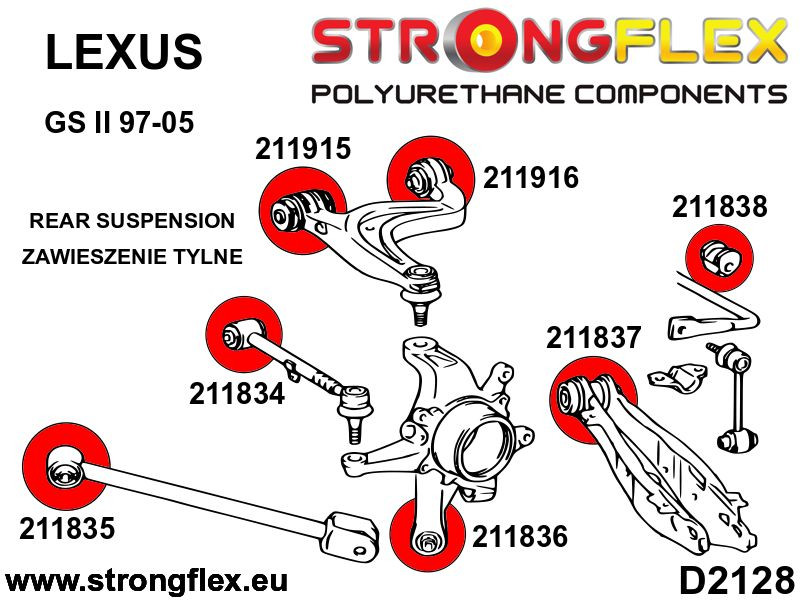 Full suspension bush kit