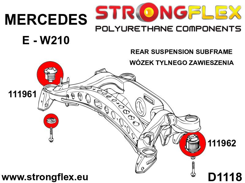 Full suspension bush kit