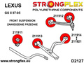 Front suspension bush kit SPORT