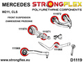 Front shock mount bush SPORT