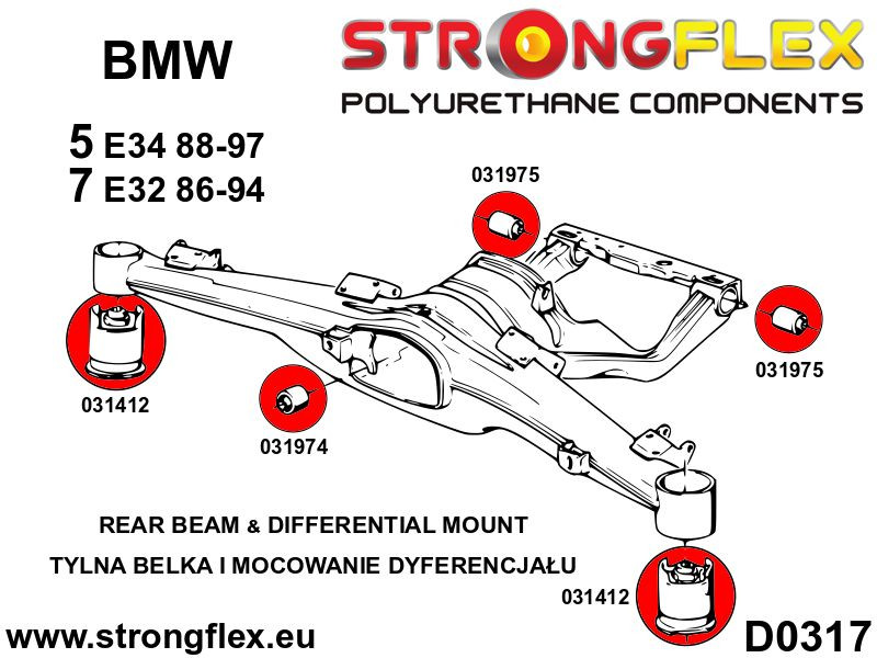 Rear differential - rear bush