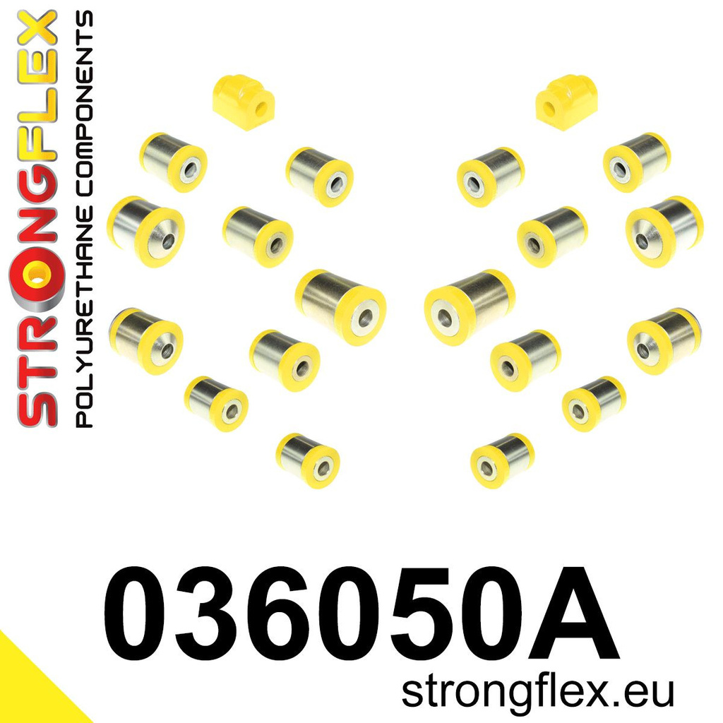 Rear suspension bush kit SPORT
