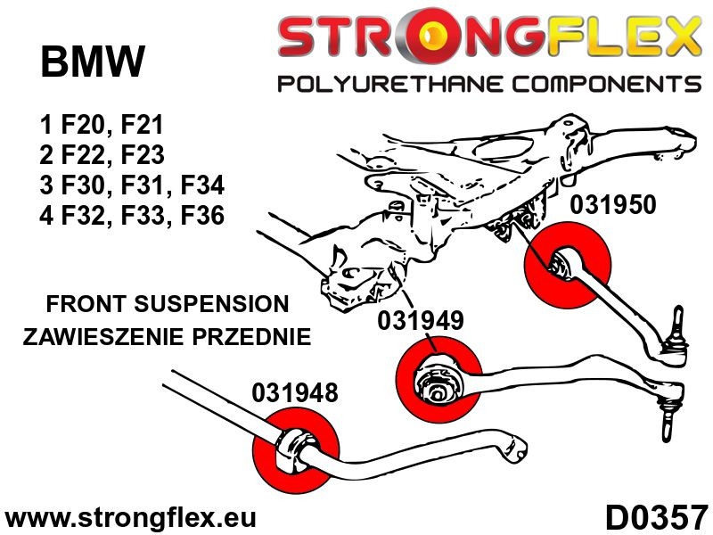Full suspension bush kit