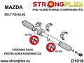 Steering rack bush