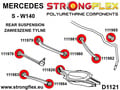 Rear control arm - inner bush