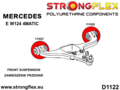 Front lower arm - rear bush SPORT
