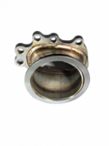 Garrett 5-bolt outlet to  3" V-band (GT/GTX 30/35)