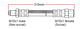 Brake hose Rear Volvo 240 / 740 / 940 with S60R / V70R 4-piston brake caliper