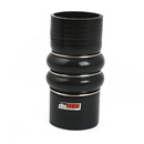 Silicone hose Black Flex Connection 2-Humps 1,75'' (45mm)