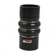 Silicone hose Black Flex Connection 2-Humps 1,75'' (45mm)
