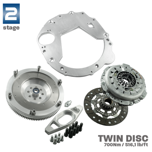 STAGE 2 BMW M50 M52 M54 S50 S52 S54 - BMW M57N HGD JGA - 215mm / 8.46" (V)