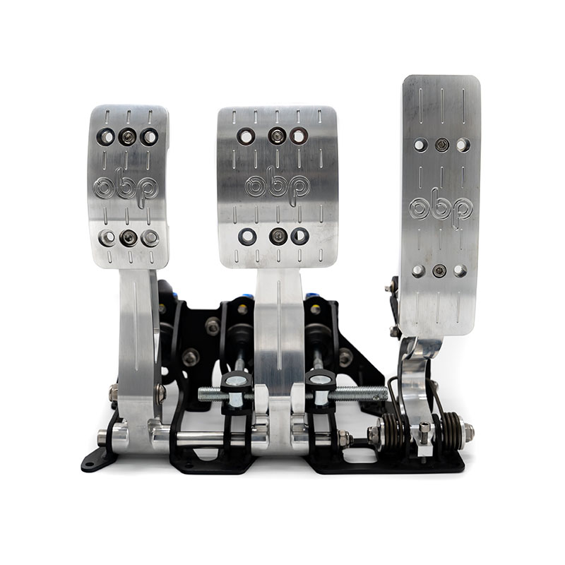 OBP Racing Series Floor mounted Pedal box Silver