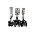 OBP Racing Series Floor mounted Pedal box Silver
