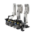 OBP Racing Series Floor mounted Pedal box Silver