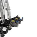 OBP Racing Series Floor mounted Pedal box Silver