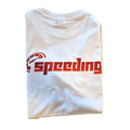 Speeding T-shirt white large