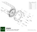 PMC Gearbox adapter kit M104 / OM605 / OM606 - GS6-53xx