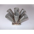 Merge collector 6cyl Stainless Steel 321L - T4 twin-entry