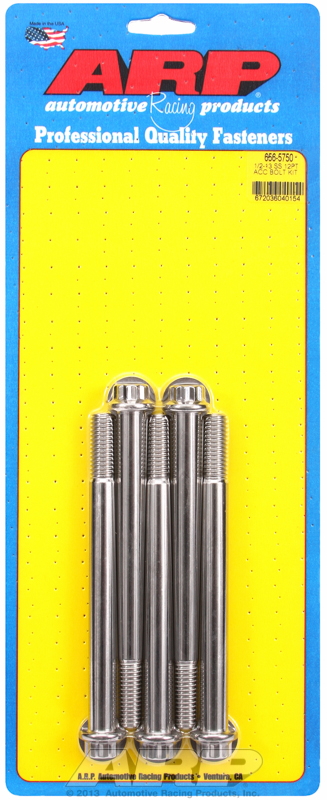 ARP Bolt Kit 1/2-13 x 5.750 SS 12PT