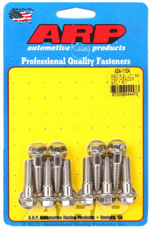 ARP Header Bolt Kit Chevy SB 6.2L LT1 SS Hex
