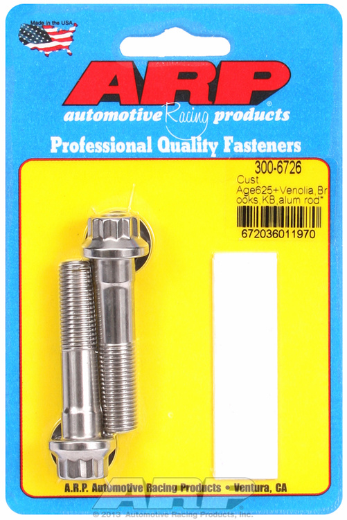 Cust Age625+ Venolia.Brooks.KB.alum rod bolts