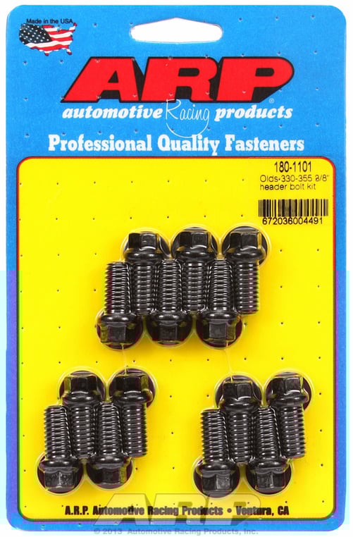 Oldsmobile 330-355 3/8"" header bolt kit"