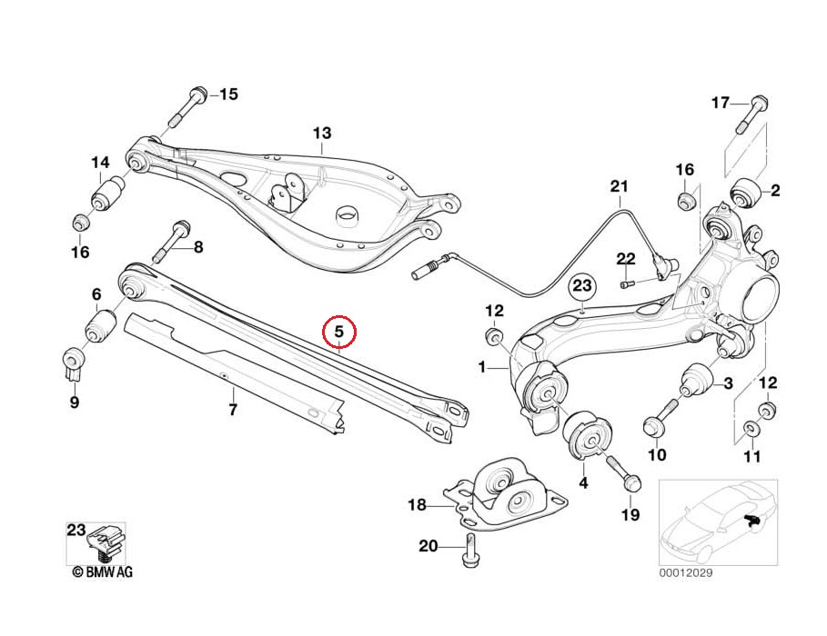 BMW E36 E46 Z4 Adjustable Camber Arms Rear
