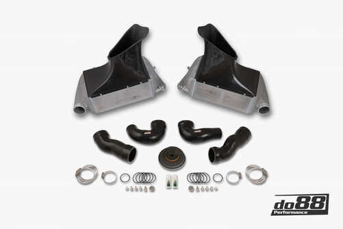Porsche 911 Turbo (997.1) Intercooler kit MERA för do88 Y-Rör