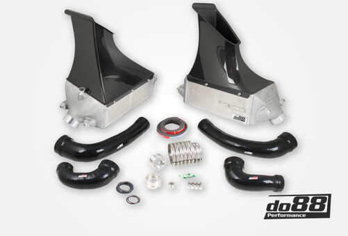 Porsche 911 Turbo (991) 2013- Intercooler kit MERA för OEM Y-Rör