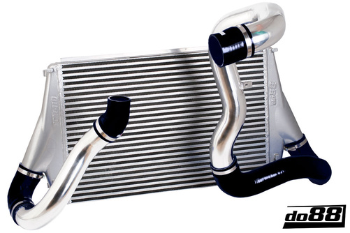 SAAB 9-3 2.8T V6 06-11 Intercooler Kit Black hose