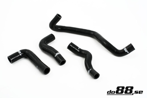 Volvo C30/C70/S40/V50 Turbo 04-13 Värmepaketslangar Svart