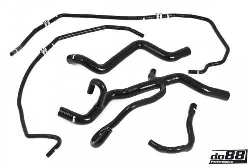 Volvo C30/C70/S40/V50 Turbo Automat 04-13 Kylarslangar Svart