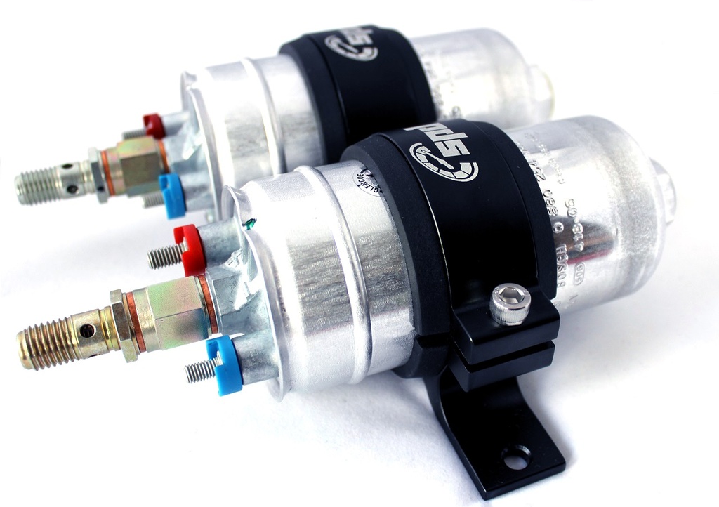 SPD double fuel pump mount 60mm black