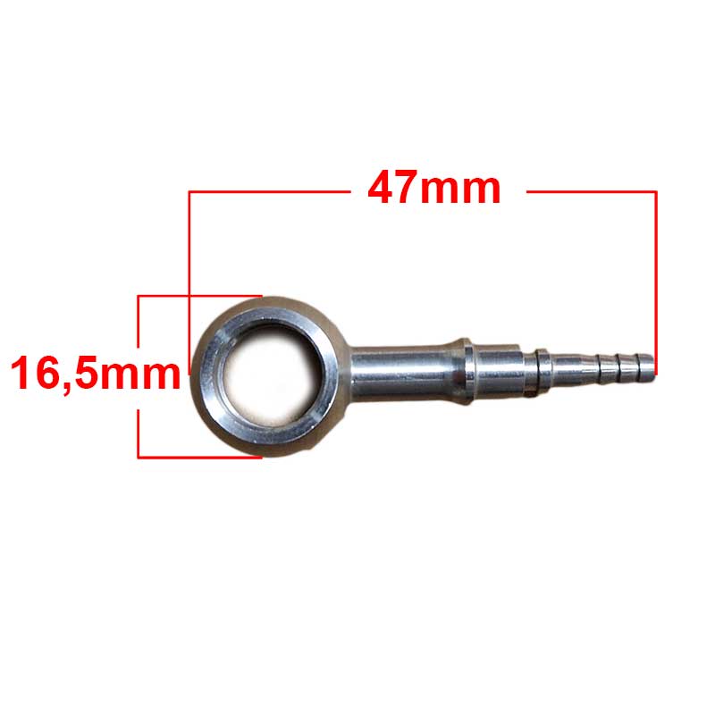 Banjo 10mm straight