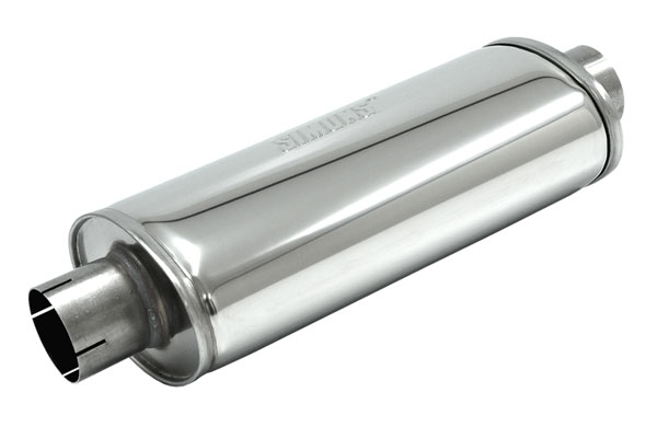 Muffler 3" oval Stainless