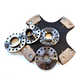 Performance Sinter Clutch disc 6 puck 240mm