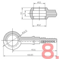 Make your own steel braided AN3 brake hose (Galvanized)